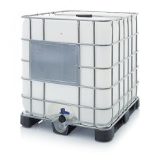Repasovaný IBC 1000l bez UN, DN 50