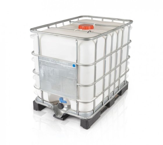 Repasovaný IBC 640l bez UN, DN 50