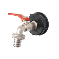 IBC redukce DN50 - zahradní, mosazný kohout 3/4"