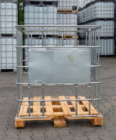 IBC konstrukce (klec) 1000 L – paleta dřevěná (kvalita 1)